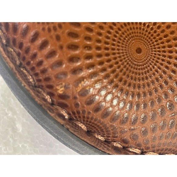 Alegria Paloma Clogs Women's size 9.5 Mary Jane Brown Leather Embossed Comfort - Picture 7 of 16